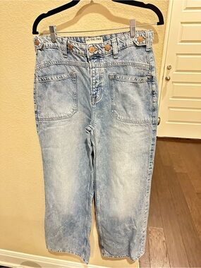 Free People Patch Pocket Jeans
